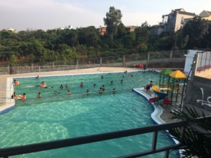Bể bơi khu vui chơi Long Thành