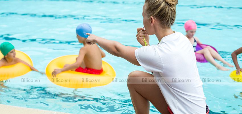 Ứng dụng còi cứu hộ bể bơi