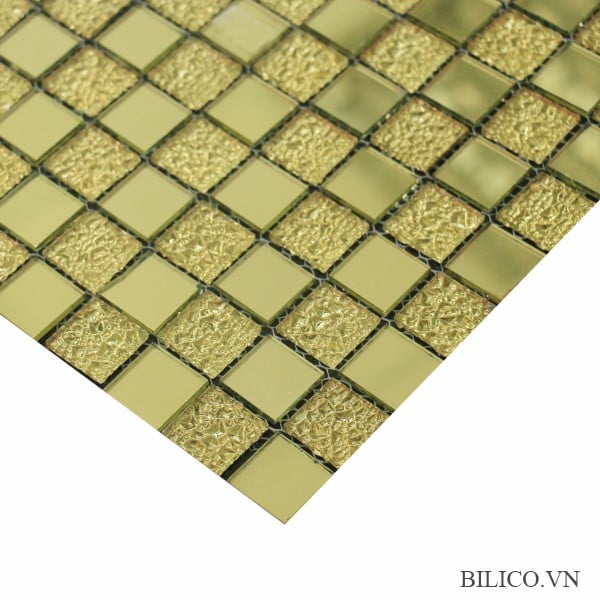 Đặc điểm gạch mosaic vàng ánh kim