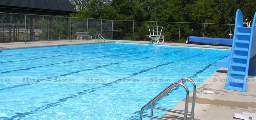 Ứng dụng hóa chất Hcl 32% xử lý nước bể bơi