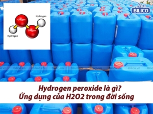 Hóa chất Hydrogen Peroxide (HO) xử lý nước bể bơi