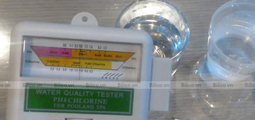 Hướng dẫn kiểm tra chất lượng nước bằng máy đo nồng độ pH SPT - 02