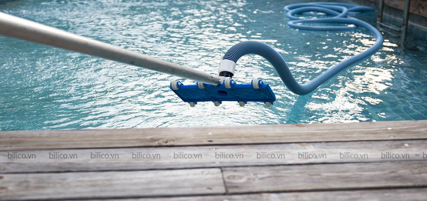 Hình ảnh ống mềm Procopi hút vệ sinh bể bơi 