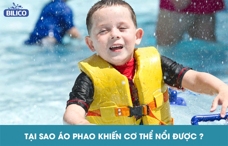 Tại sao áo phao nhẹ nổi lên trên mặt nước được?