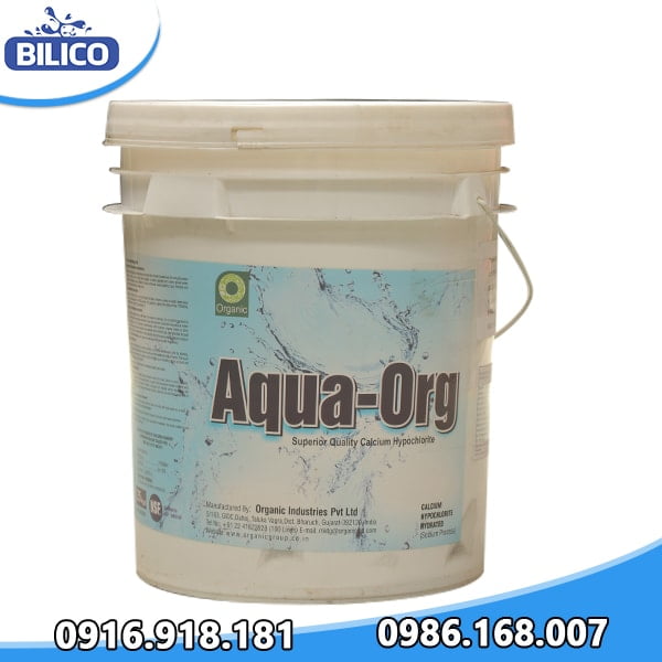 Hóa chất chlorine aqua org 25kg