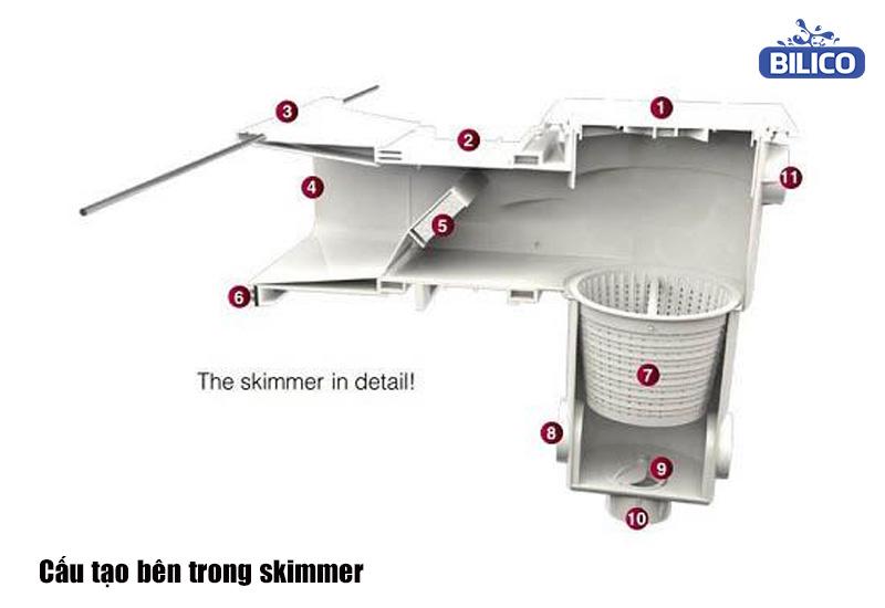 cấu tạo skimmer