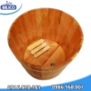 bồn tắm gỗ hình tròn