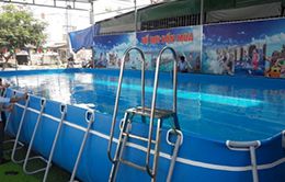bể bơi bạt kích thước 6.6 x 20.1 (m)