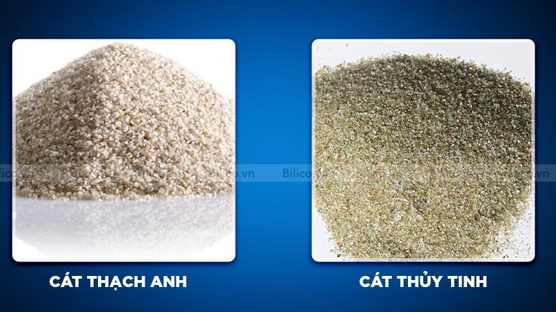 Bình lọc Tafuma TAS-800 nên sử dụng cát thạch anh và cát thủy tinh