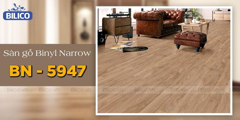 Sàn gỗ công nghiệp Binyl Narrow – 12mm BN5947 - 4