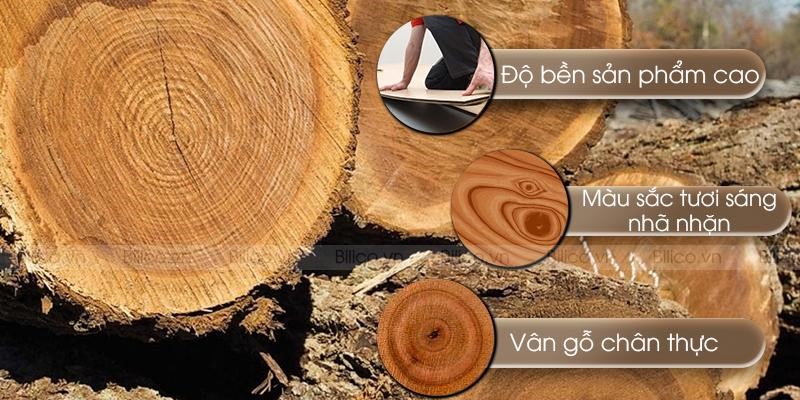 Sàn gỗ Binyl Narrow – 12mm BN8633 có độ bền cao