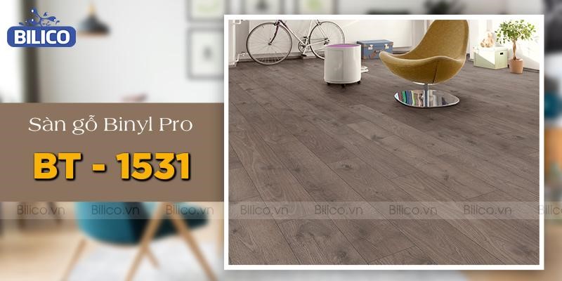 Sàn gỗ công nghiệp Binyl Pro 12mm BT1531 - 4