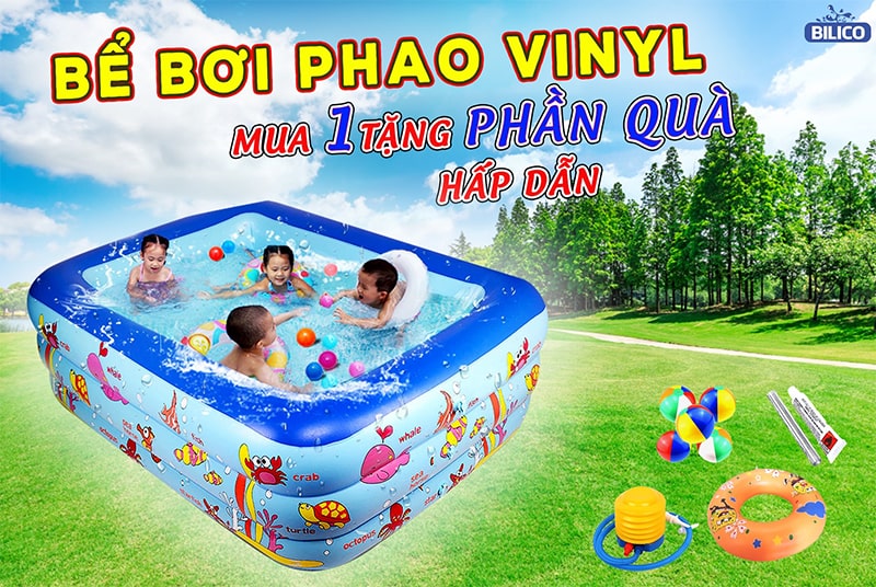 Bilico cung cấp bể bơi phao Vinyl