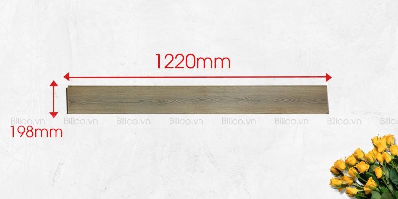 kích thước Sàn gỗ công nghiệp Wilplus Titanium V2020