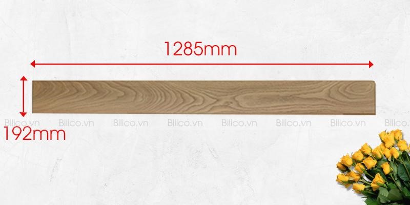 kích thước của sàn gỗ công nghiệp Binyl Class – 8mm TL5947