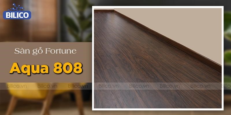Sàn gỗ công nghiệp Fortune 8mm Aqua 808 - 4
