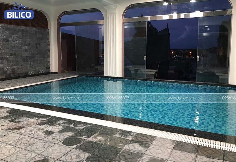 Bể bơi nhà anh Mạnh - Đà Nẵng