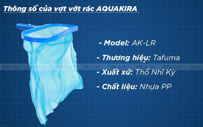 Thông số kỹ thuật của vợt vớt rác Aquakiara AK-LR