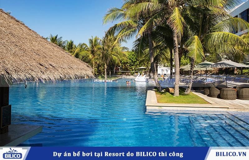 Các dự án bể bơi tại Resort do BILICO thi công - 5