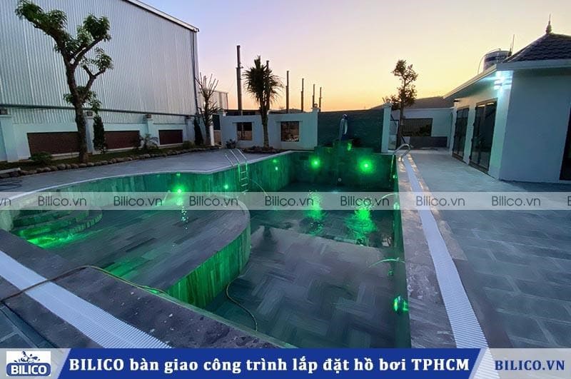 Các dự án lắp đặt hồ bơi hồ bơi tại TPHCM do BILICO thi công