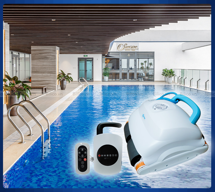 Robot vệ sinh bể bơi Tafuma TFC 200N