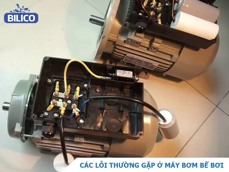 Các lỗi thường gặp ở máy bơm bể bơi