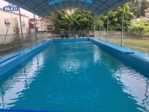 công trình bể bơi cho trường tiểu học
