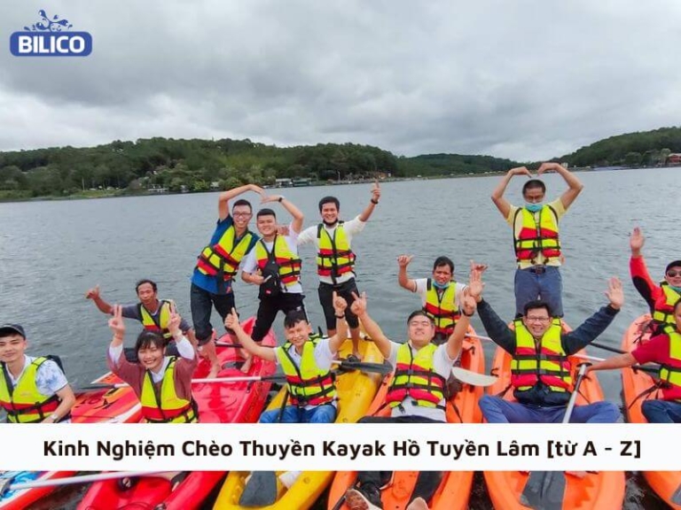 Kinh Nghiệm Chèo Thuyền Kayak Hồ Tuyền Lâm [từ A - Z]