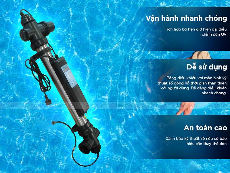 Đặc điểm nổi bật của đèn UV Emaux NT-UV40-T