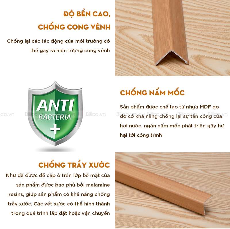 đặc điểm Nẹp V viền ngoài VN33