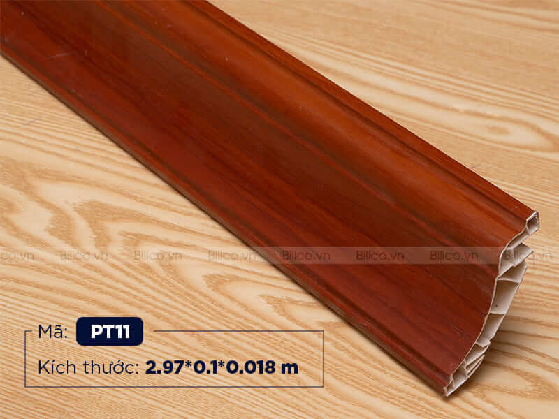 Kích thước phào chân tường 100 PT11
