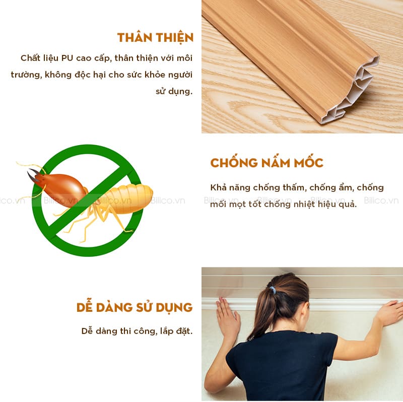 Đặc điểm chính của phào cổ trần 80 CT83