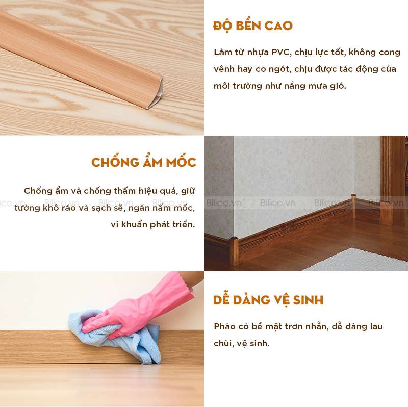 đặc điểm phào góc trong V40 GV43