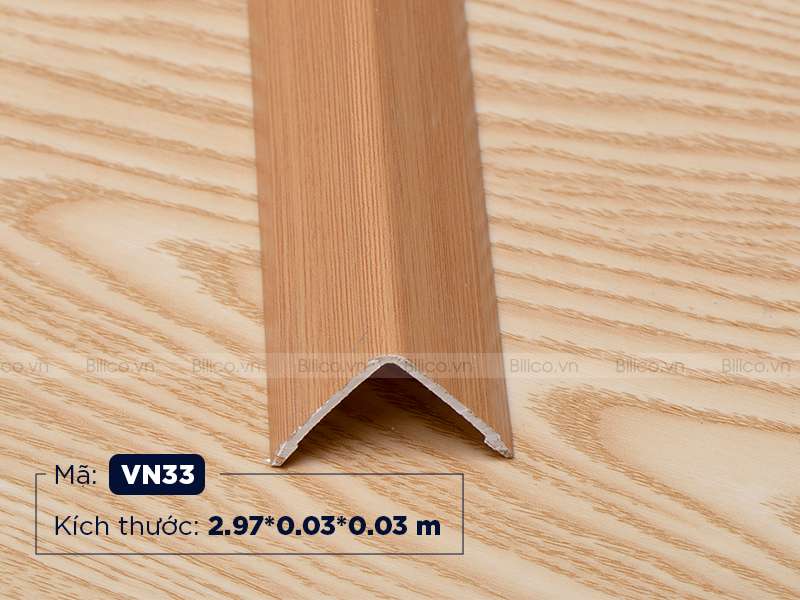 kích thước Nẹp V viền ngoài VN33
