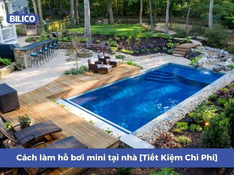 Cách làm hồ bơi mini tại nhà