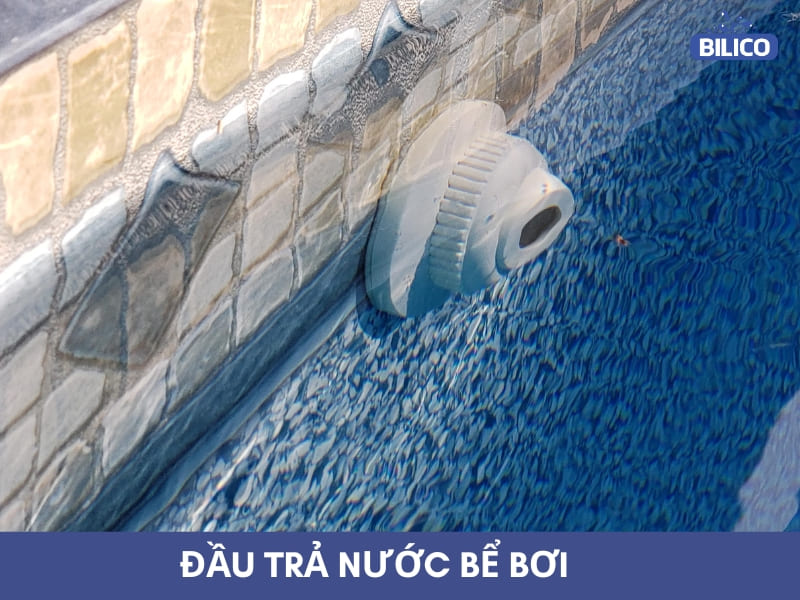 Đầu trả nước bể bơi