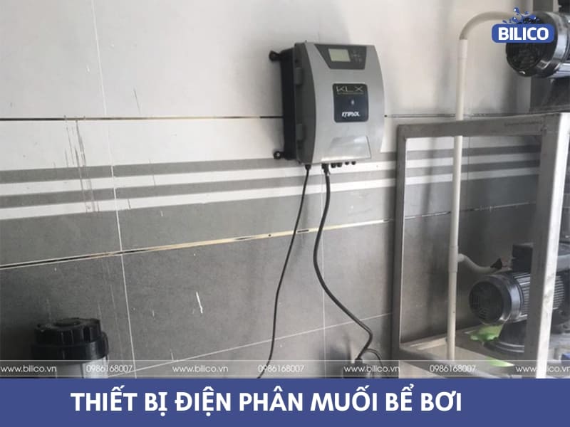 thiết bị điện phân muối bể bơi