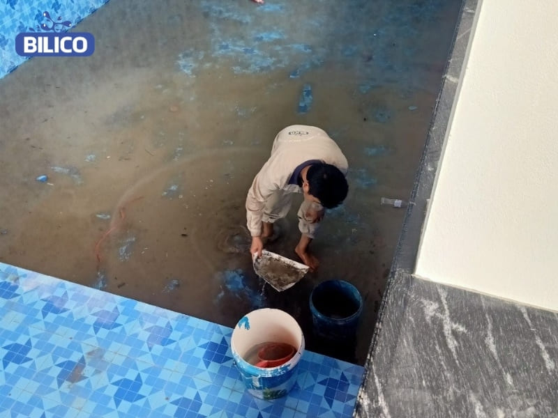 một số hình ảnh trong quá trình thực hiện hạng mục này