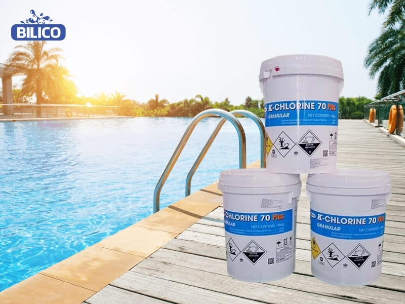 Hóa chất diệt rêu bể bơi