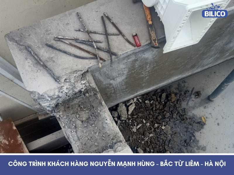 Công trình khách hàng Nguyễn Mạnh Hùng – Bắc Từ Liêm – Hà Nội