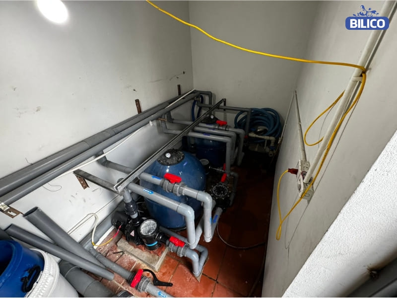 Công trình Tam Đảo – Hoàn thiện lắp mới 2 bơm