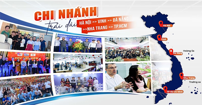 Hệ thống chi nhánh công ty Bilico