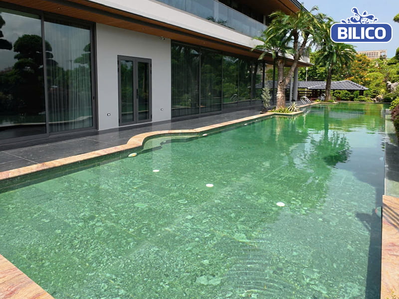 Lắp đặt & Hoàn thiện thiết bị bể bơi - Công trình chị Tâm - Tam Đảo
