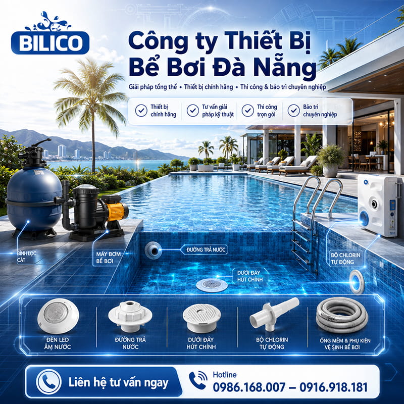 Bilico - Công ty thiết bị bể bơi Đà Nẵng