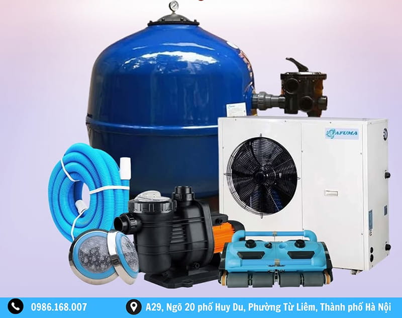 thiết bị bể bơi