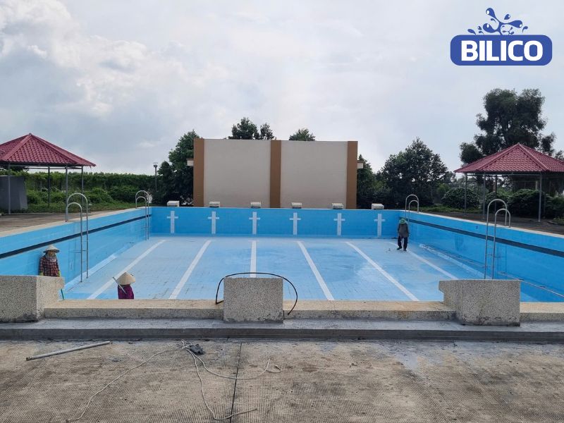 Dự án thi công và lắp đặt thiết bị bể bơi tại xã Bằng Vân