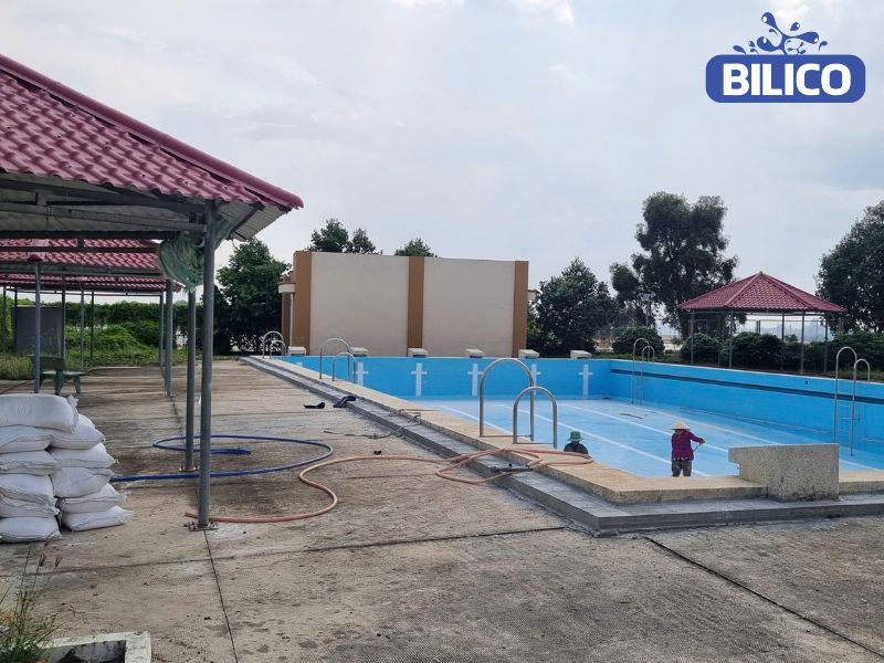 Dự án thi công và lắp đặt thiết bị bể bơi tại xã Bằng Vân
