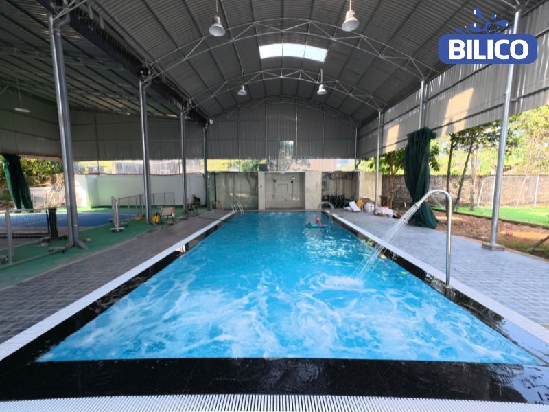 Dự án thi công và lắp đặt thiết bị bể bơi tại xã Quang Thiện (1)