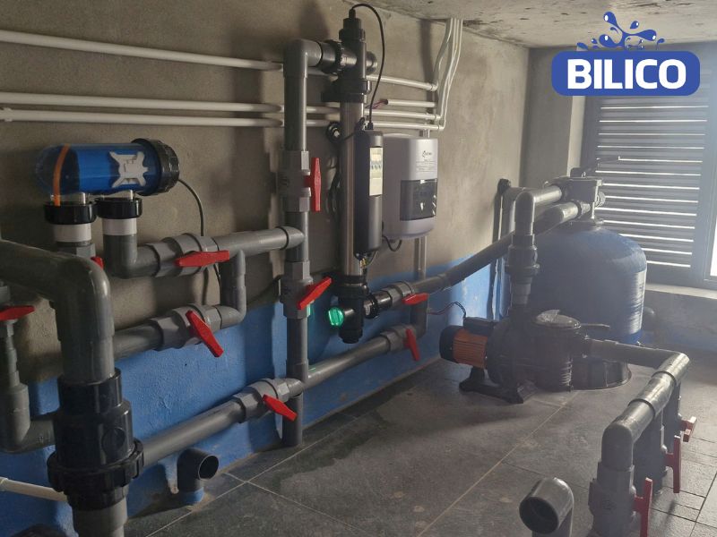 Dự án thi công bể sục tại chung cư Hateco Xuân Phương