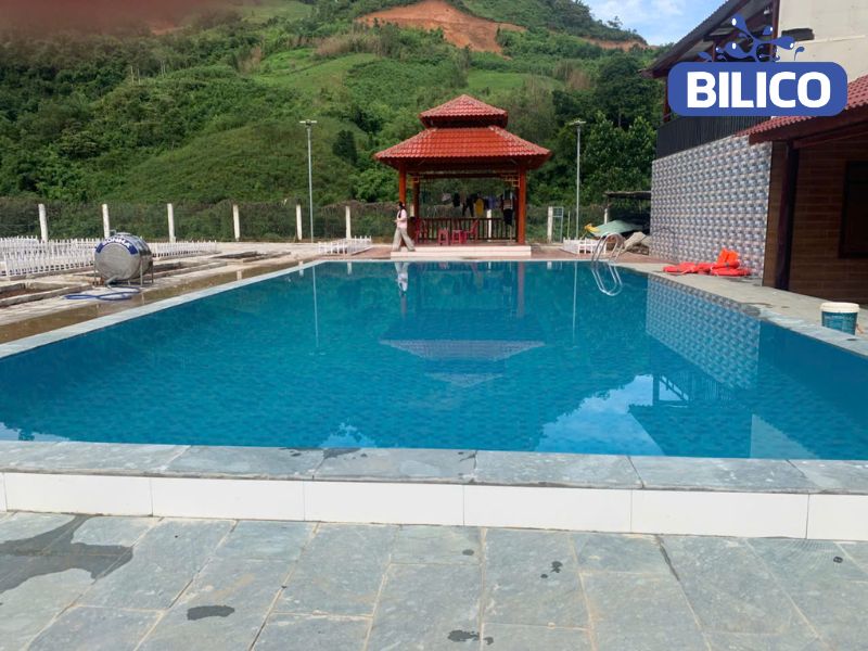 Dự án thi công và lắp đặt thiết bị bể bơi tại Xã Nam Trà My